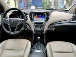 Xe Hyundai SantaFe 2.2L 4WD 2016 Nâu, Nội Thất Kem