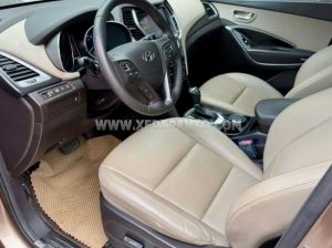 Xe Hyundai SantaFe 2.2L 4WD 2016 Nâu, Nội Thất Kem